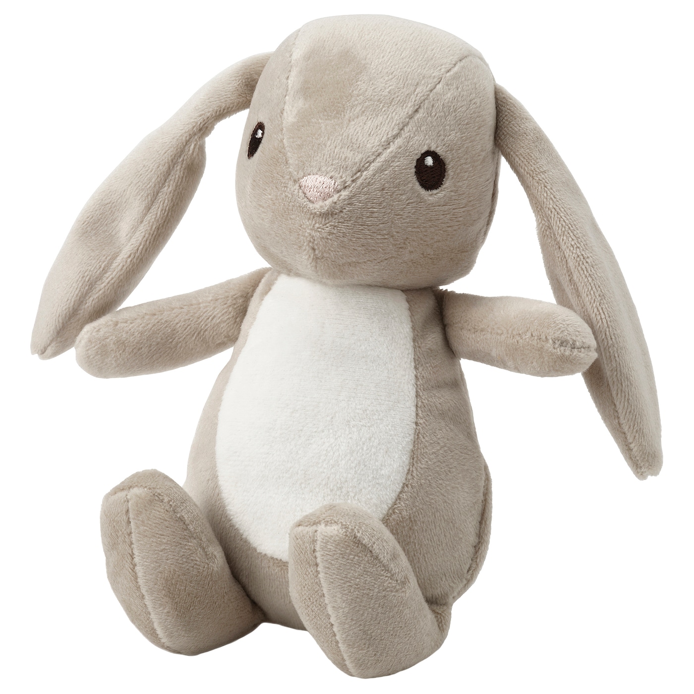 IKEA DVÄRGHARE pluszak, króliczek/beżowy, 21 cm