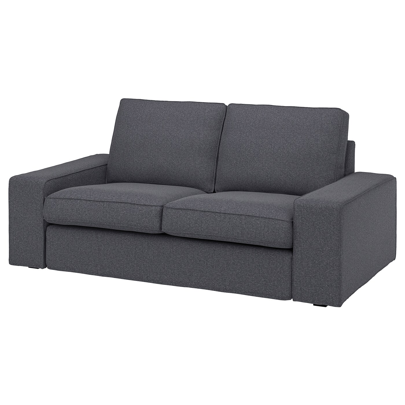 IKEA KIVIK sofa 2-osobowa, Gunnared średnioszary, Szerokość: 190 cm