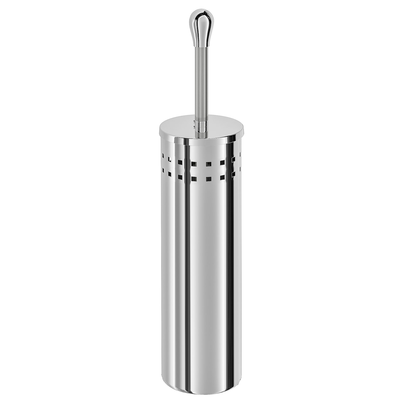 IKEA BAREN Szczotka do wc, stal nierdz, Wysokość: 44 cm