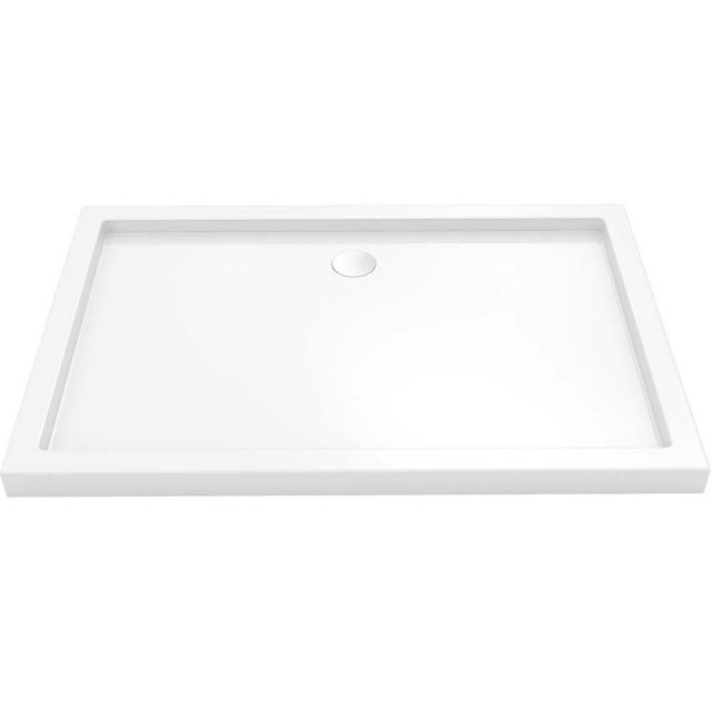 NEW TRENDY Brodzik prostokątny MARELLE 90x80x6 biały TER-0075