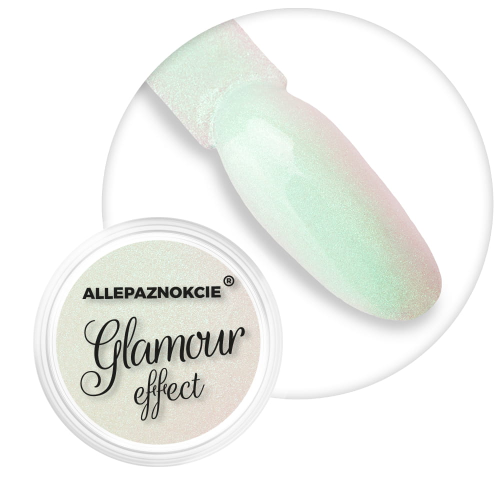 Pyłek do paznokci Glamour Effect Allepaznokcie Luna 1 g Nr 6