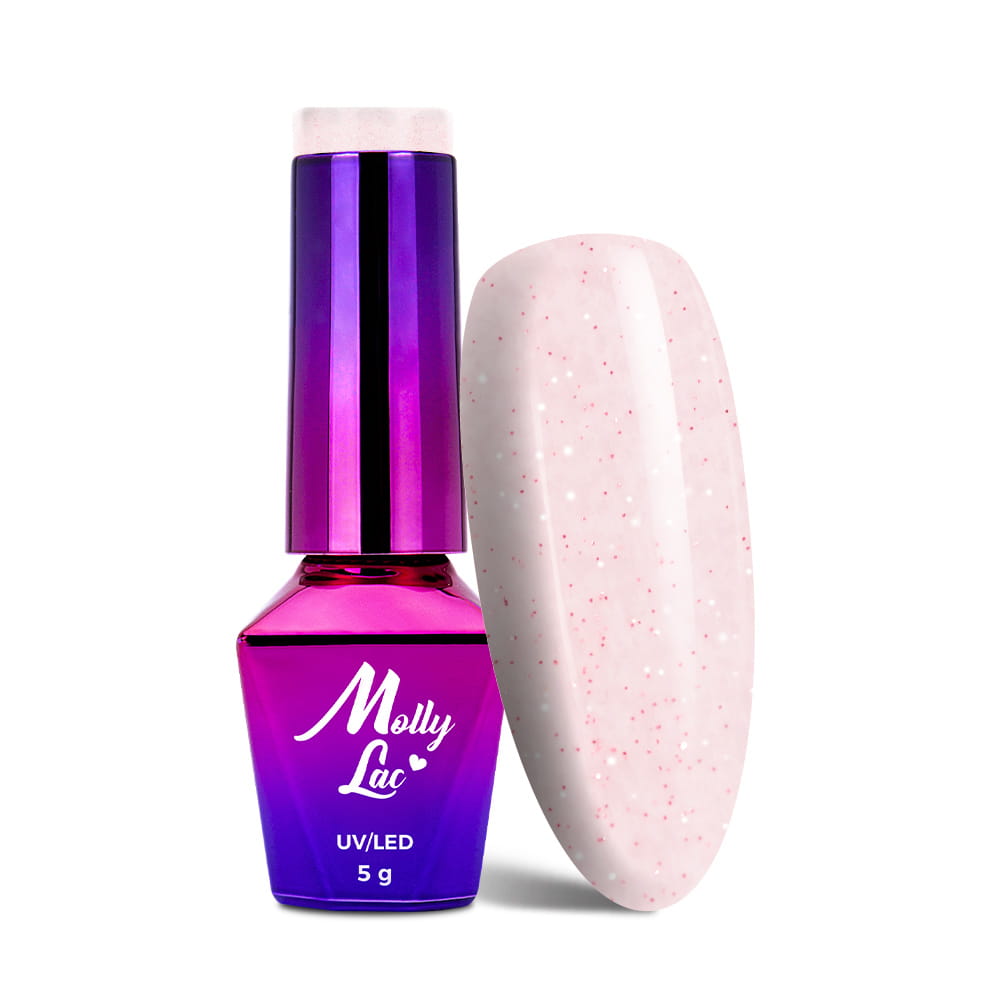 Lakier hybrydowy MollyLac Madame French La Rose 5 g Nr 423