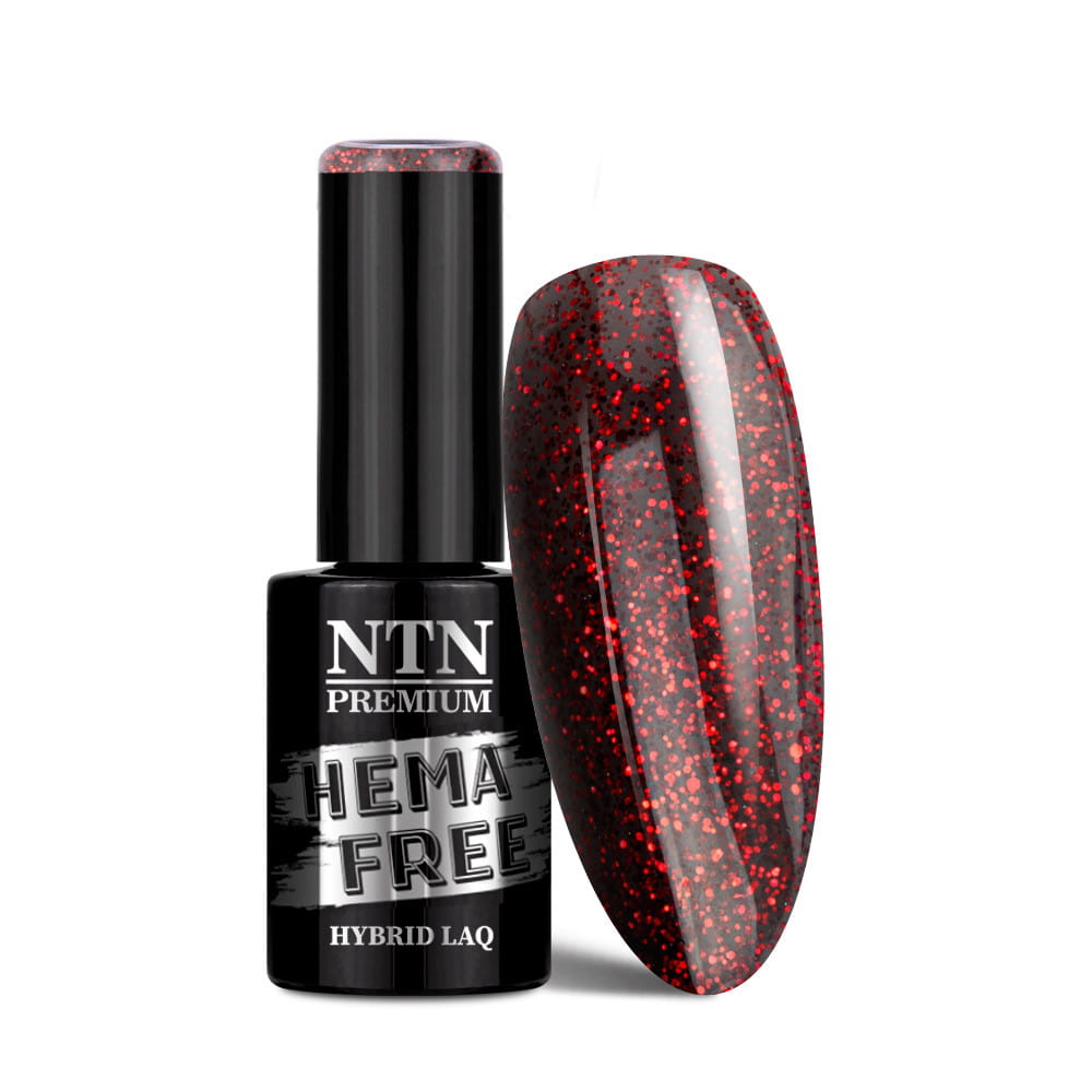 Lakier hybrydowy NTN Premium After Midnight Collection HEMA/Di-HEMA Free 5g Nr 68
