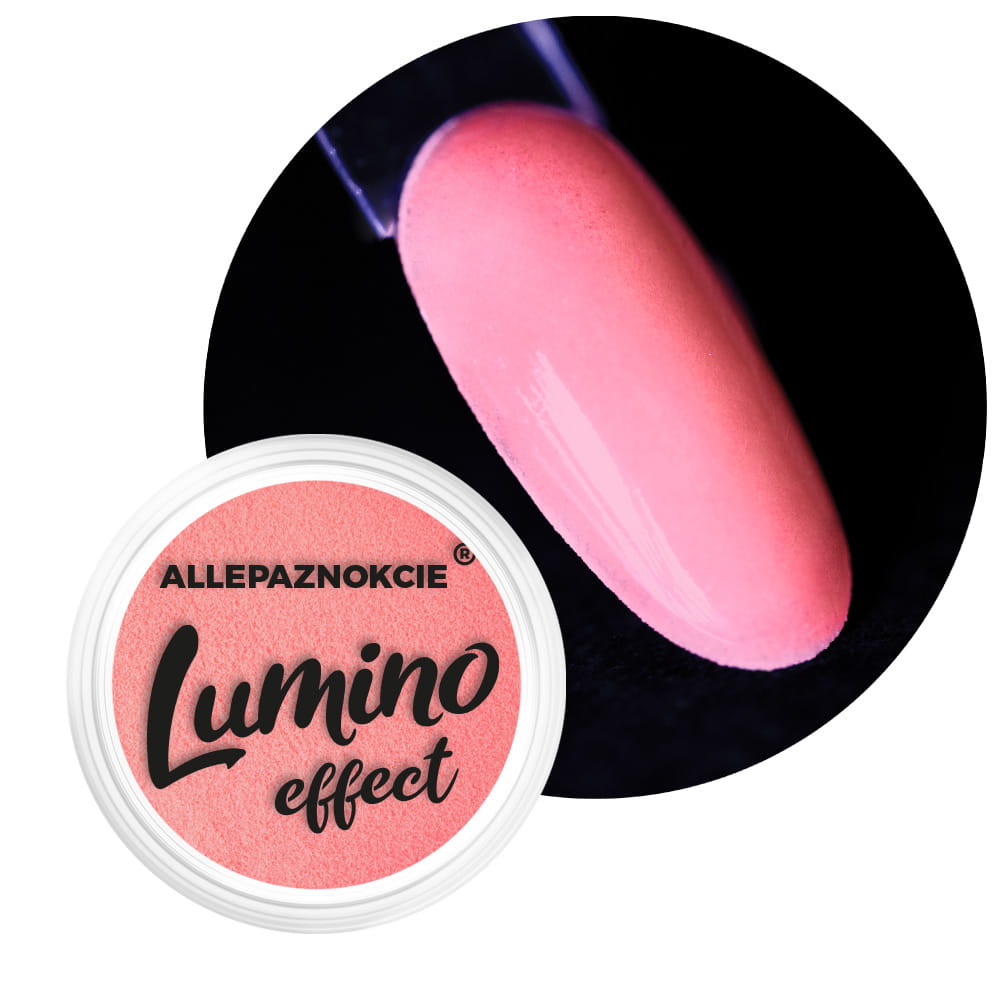 Pyłek do paznokci świecący w ciemności Lumino Effect Allepaznokcie Nr 7