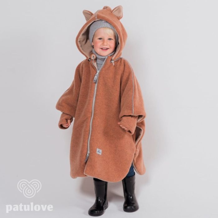 Patulove Premium Ponczo do fotelików samochodowych -Foxy-roz. M