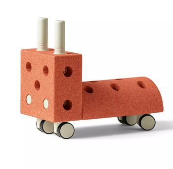 Modu Tiny Ride - jeździk-Pomarańczowy