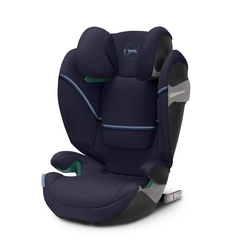 Cybex, Solution S2 i-Fix - fotelik samochodowy dla dzieci o wzroście od 100 do 150 cm, od około 15 do 50 kg-Ocean Blue