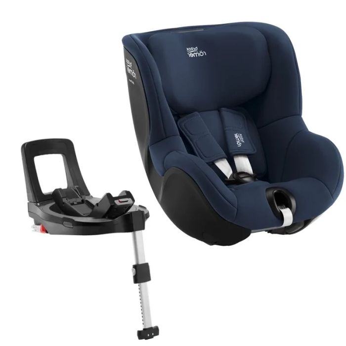 Britax Romer Dualfix 5Z z bazą Vario Base 5Z od 61 do 105 cm wzrostu-Indigo Blue 2024