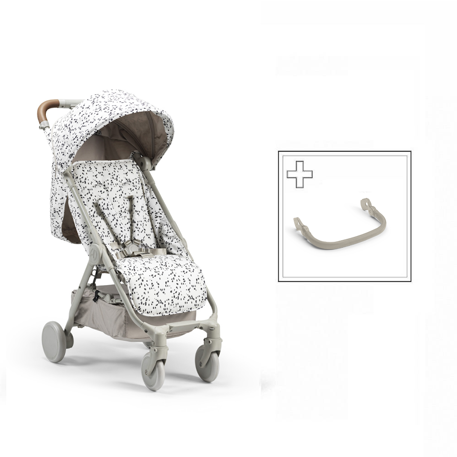 Elodie Details Mondo - wózek spacerowy + pałąk do wózka-Dalmatian Dots