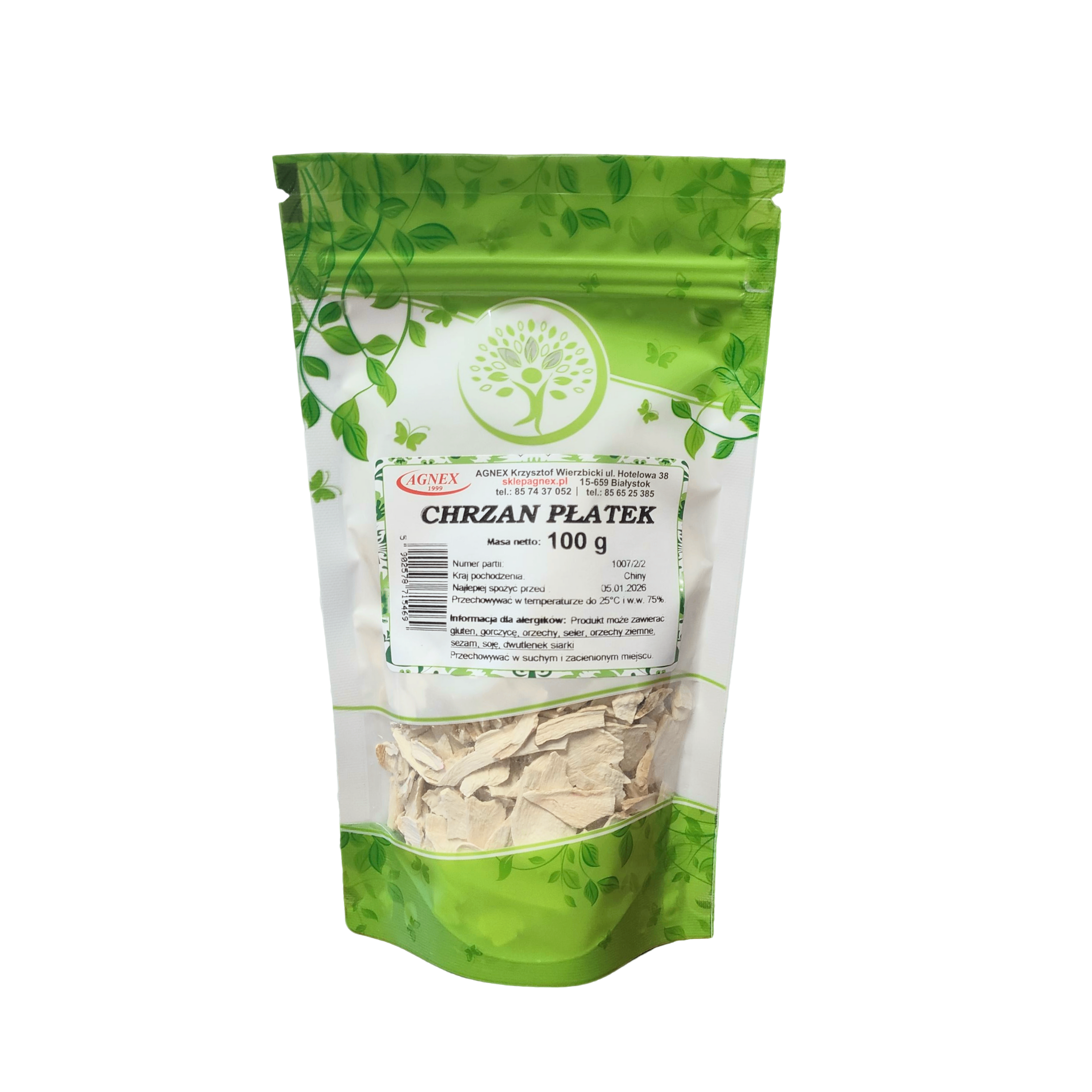 Chrzan suszony płatek 100g