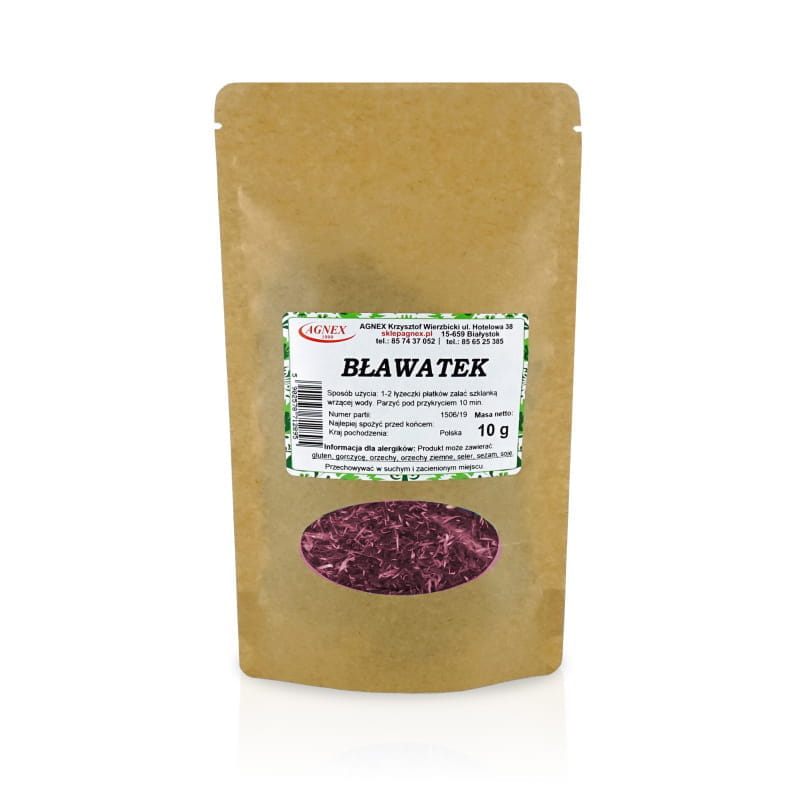 Chaber bławatek płatki czerwony 10g