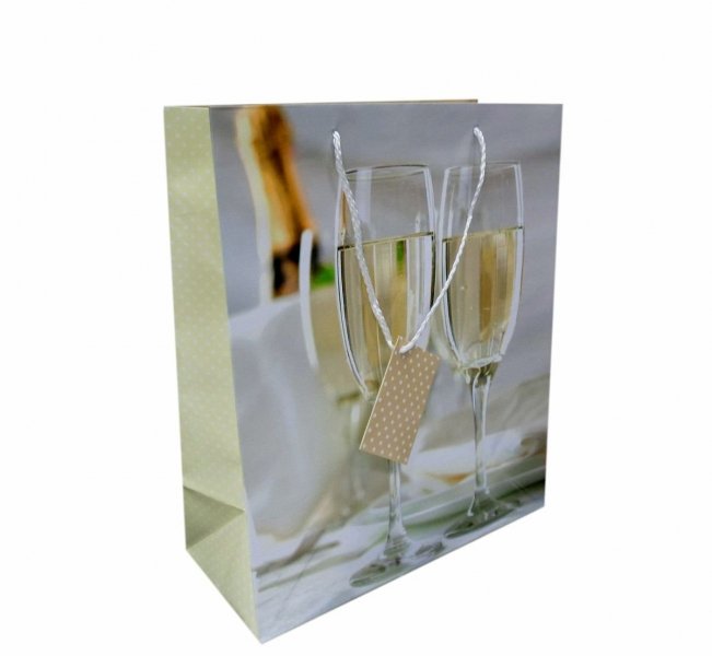 Ozdobne opakowanie, torebka na prezent 26x32 wz. 1331 Weeding