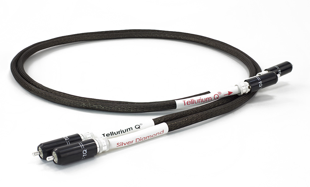 Tellurium q rca silver diamond interkonekt