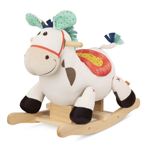 B. Toys Pluszowy KOŃ na biegunach
