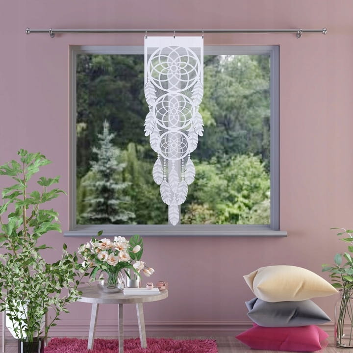 Lea Panel dekor łapacz snów 43x140 ażur żakardowy DEKOR EKRANY USZTYWNIANY