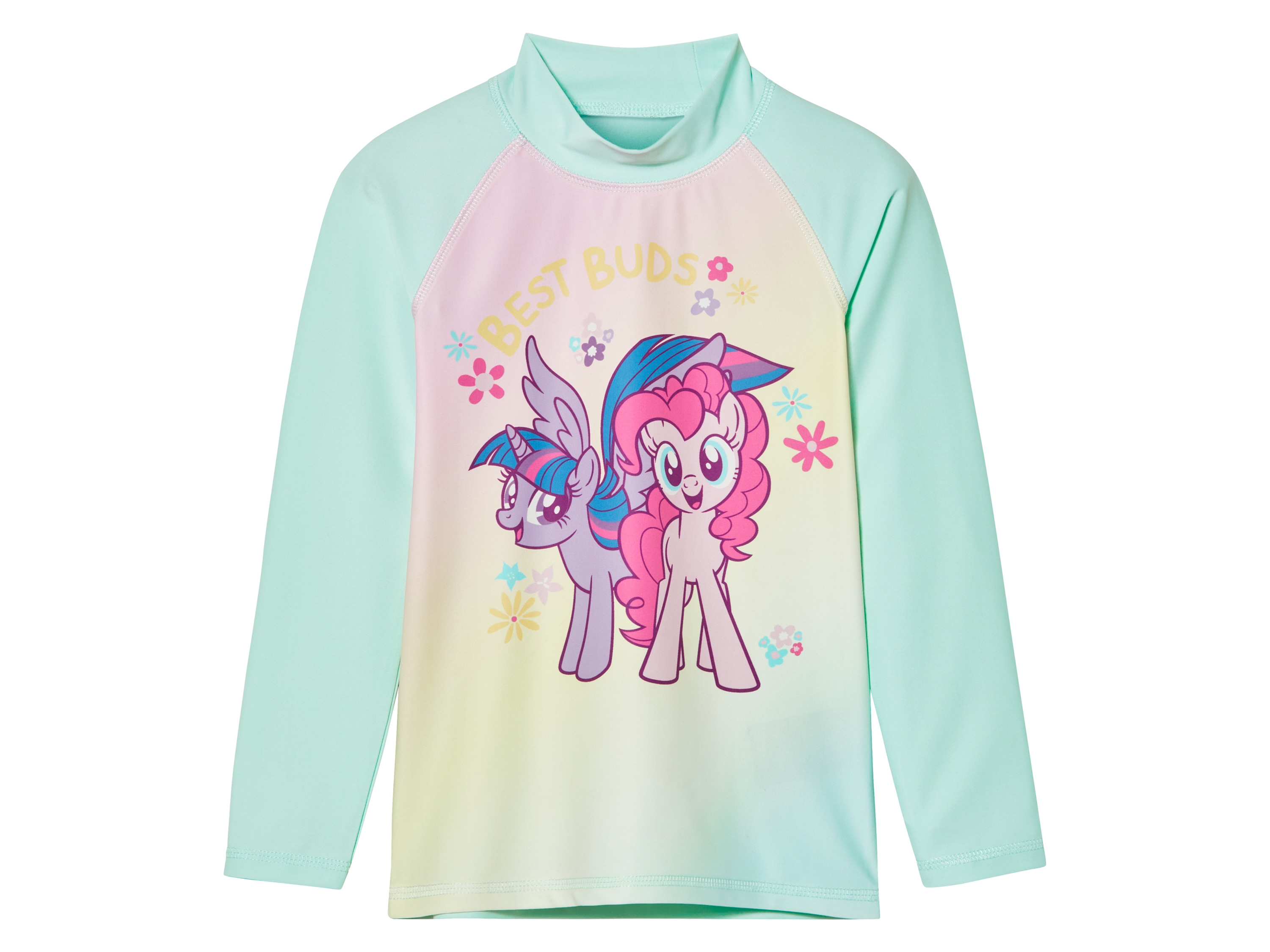 Koszulka do pływania dziecięca z ochroną UV Wzór My Little Pony, 98/104
