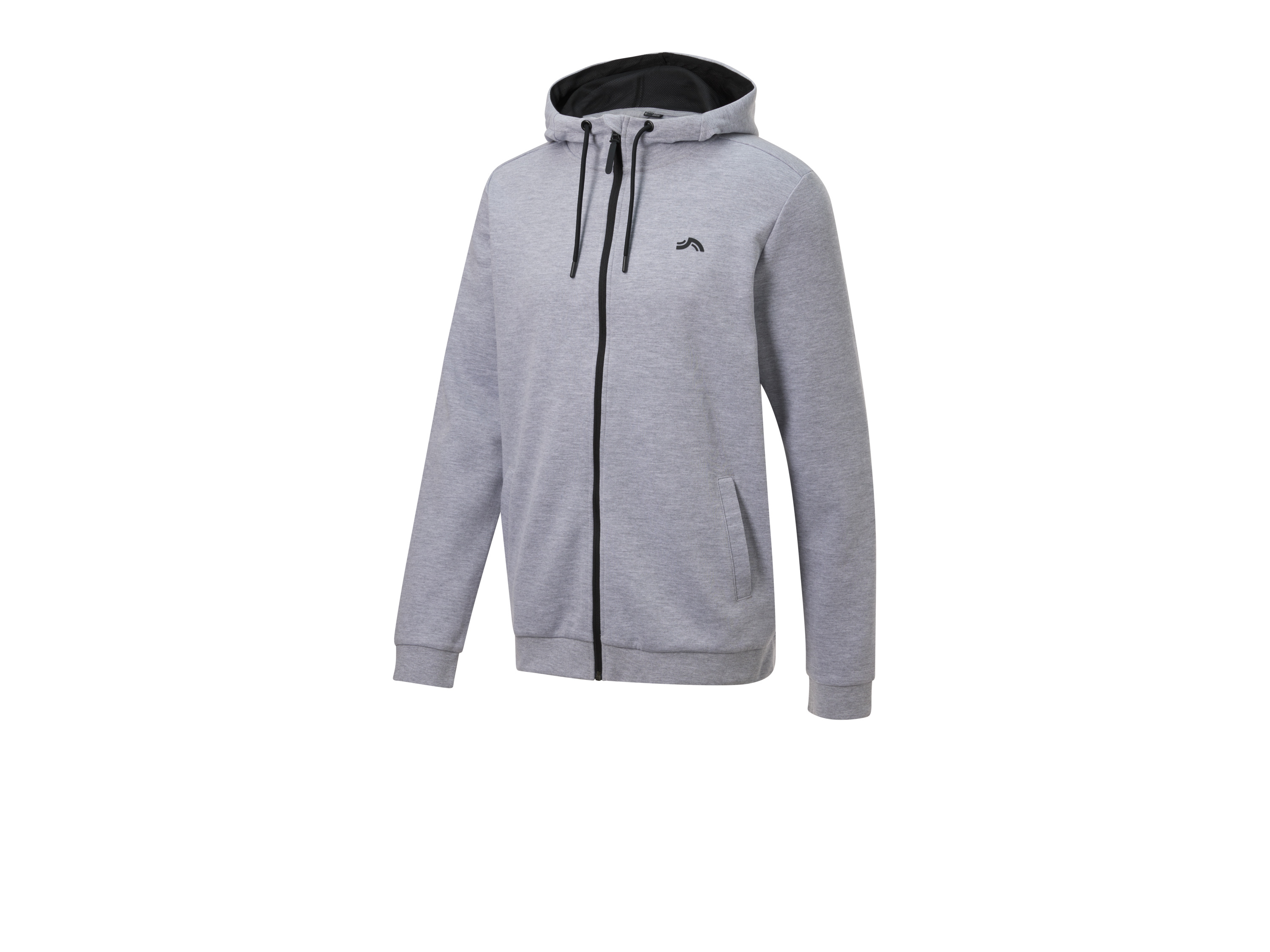 Crivit Bluza męska, z bawełną Szary, L 52/54