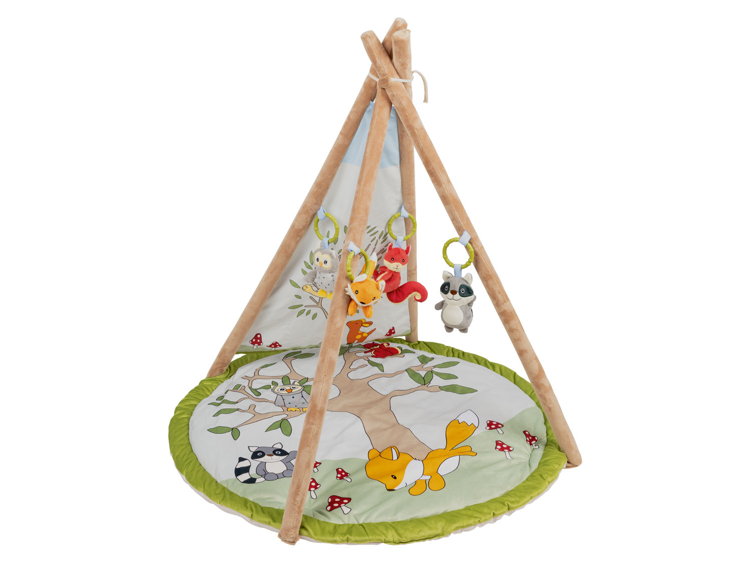 lupilu Mata edukacyjna lub tipi aktywizujący dla niemowląt Tipi aktywizujący