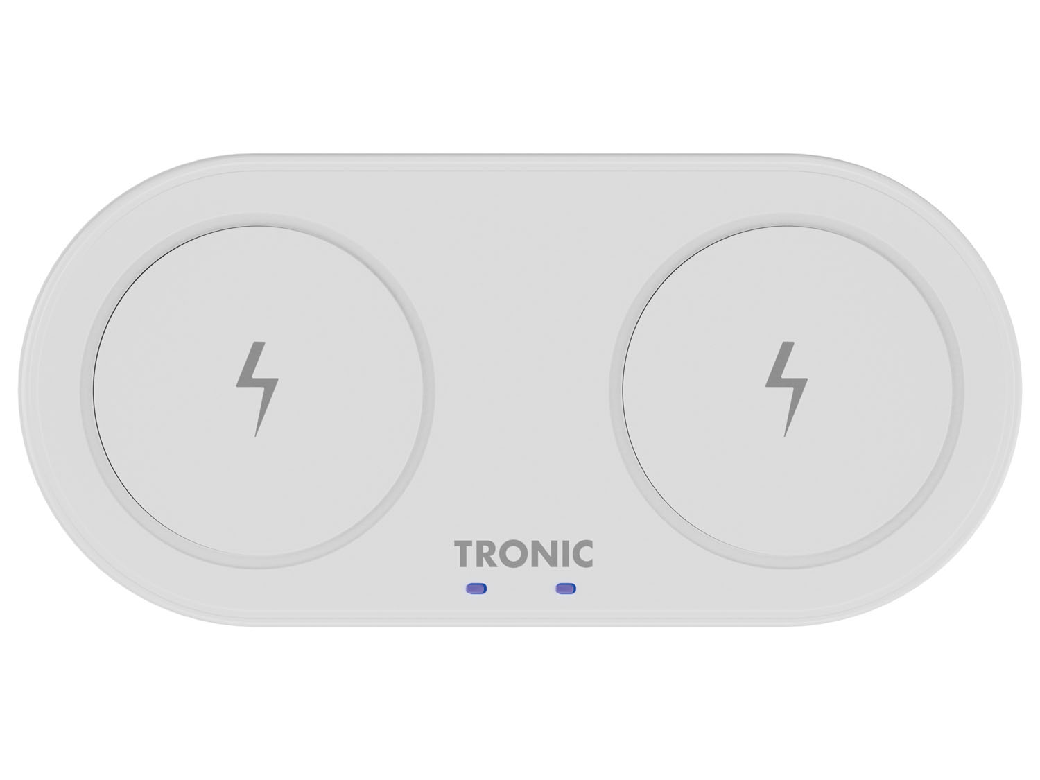 Tronic Podkładka ładująca Qi Dual, 20 W Biały