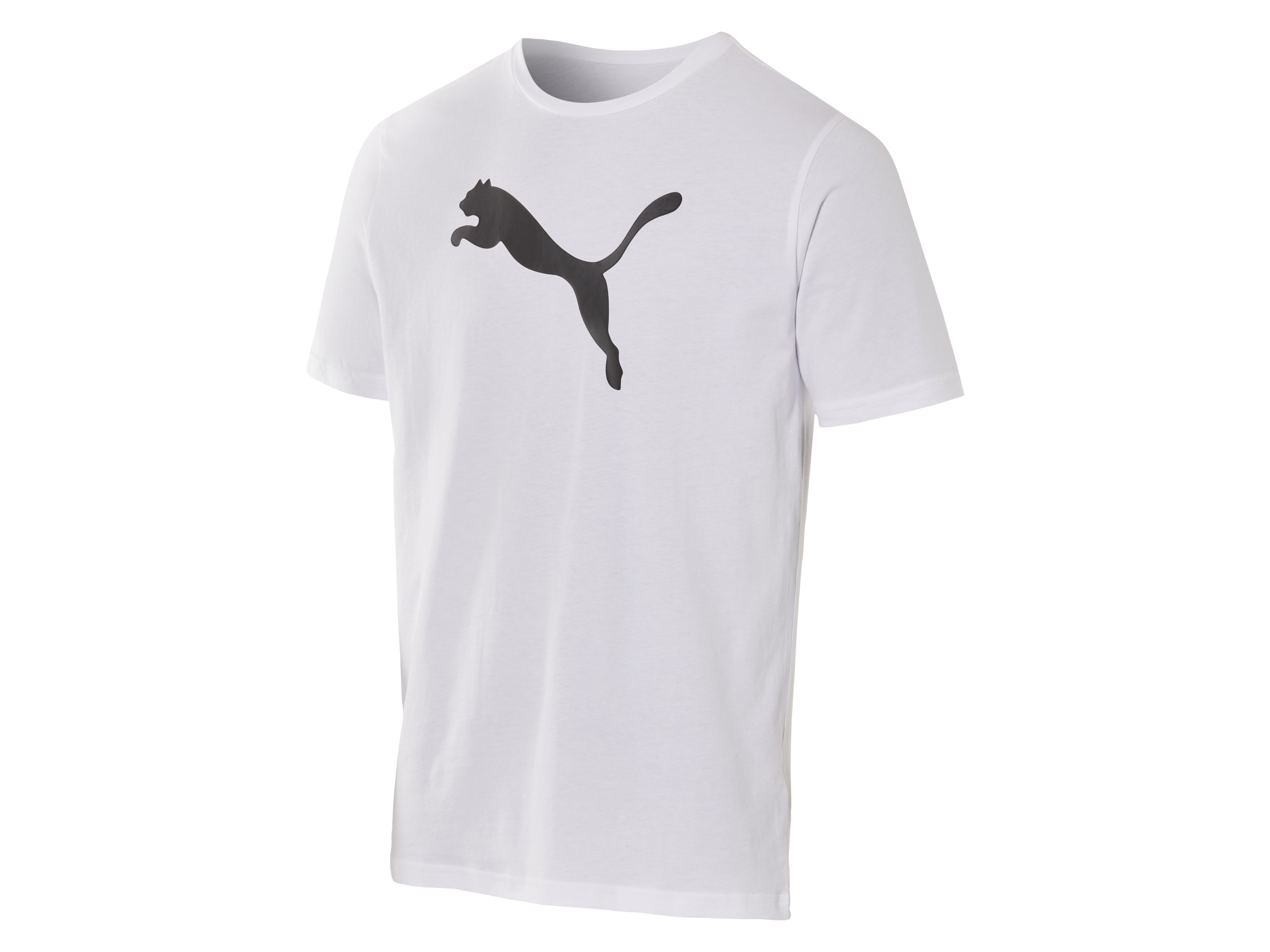 Puma Koszulka męska z dużym logo Biały, L