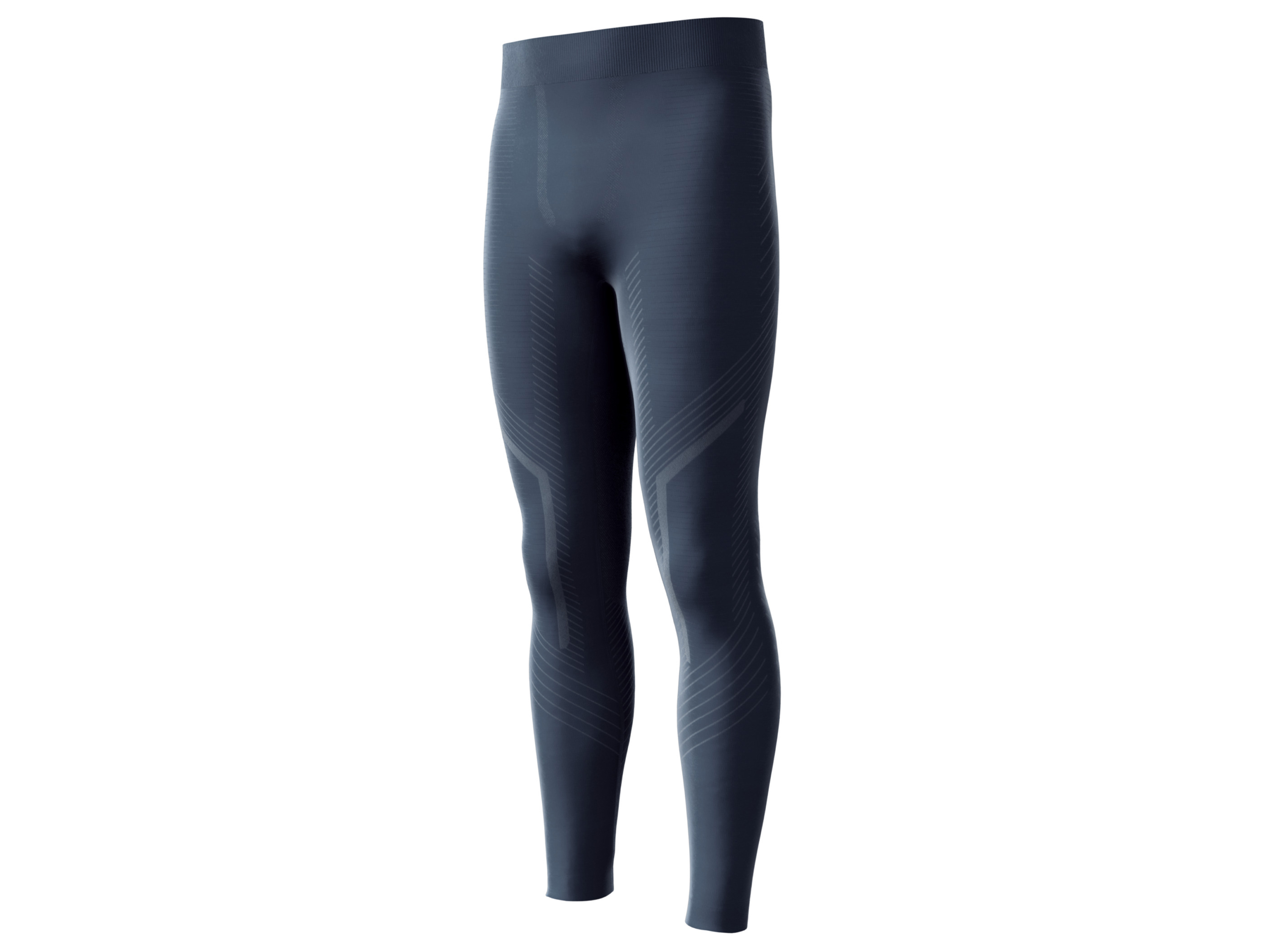 Crivit Legginsy funkcyjne męskie, bezszwowe 8/Xxl, Granatowy