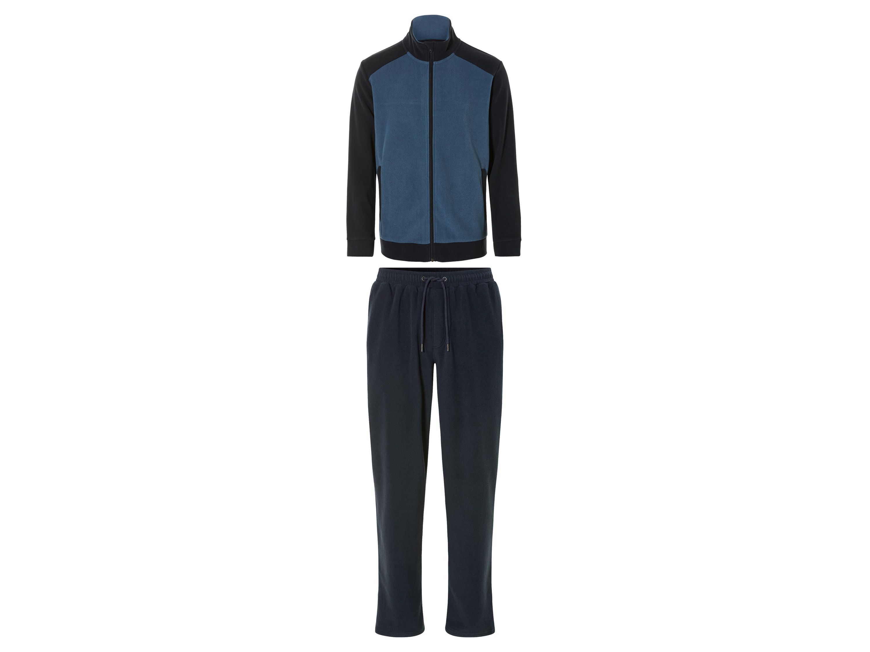 Livergy Dres męski z polaru Niebieski, S 44-46