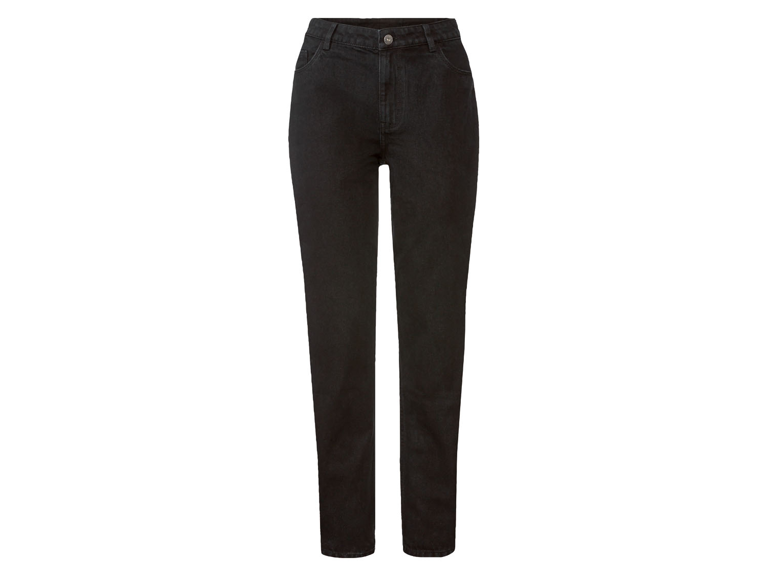esmara Jeansy damskie Mom fit 38, Czarny