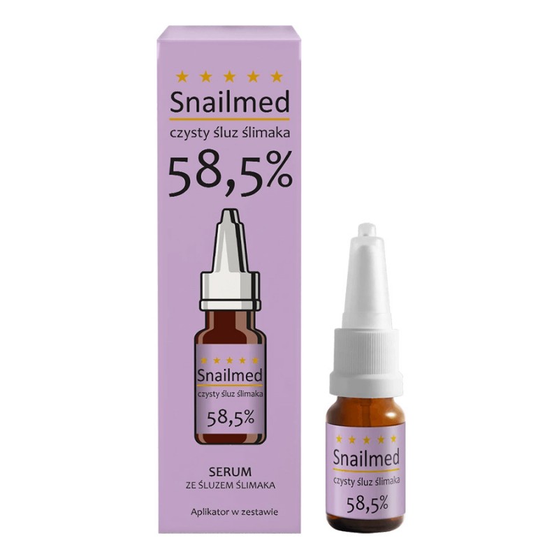 Snailmed Serum ze śluzem ślimaka oraz kwasem hialuronowym 8 ml