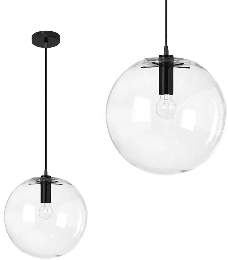 Darmowa Dostawa - Lampa wisząca 1x60 W czarna TooLight Lassi OSW00358