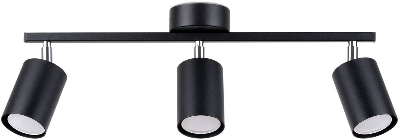 Darmowa Dostawa - Lampa podsufitowa 3x40 W czarny Sollux Lighting Lemmi SL1128