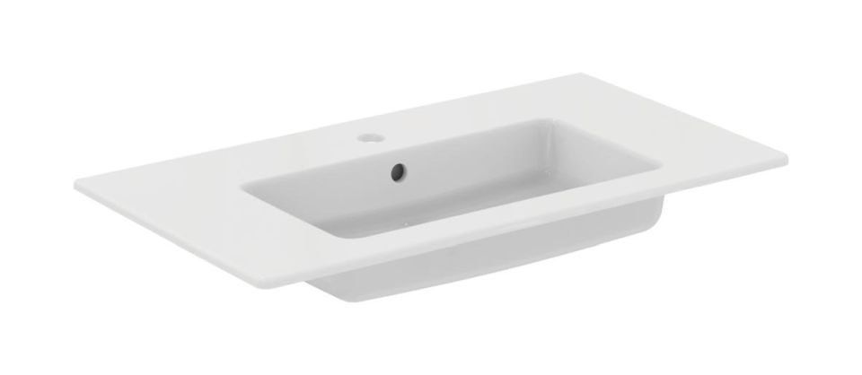 Darmowa Dostawa - Umywalka 81.5x45 cm prostokątna meblowa biała Ideal Standard Tempo E066901