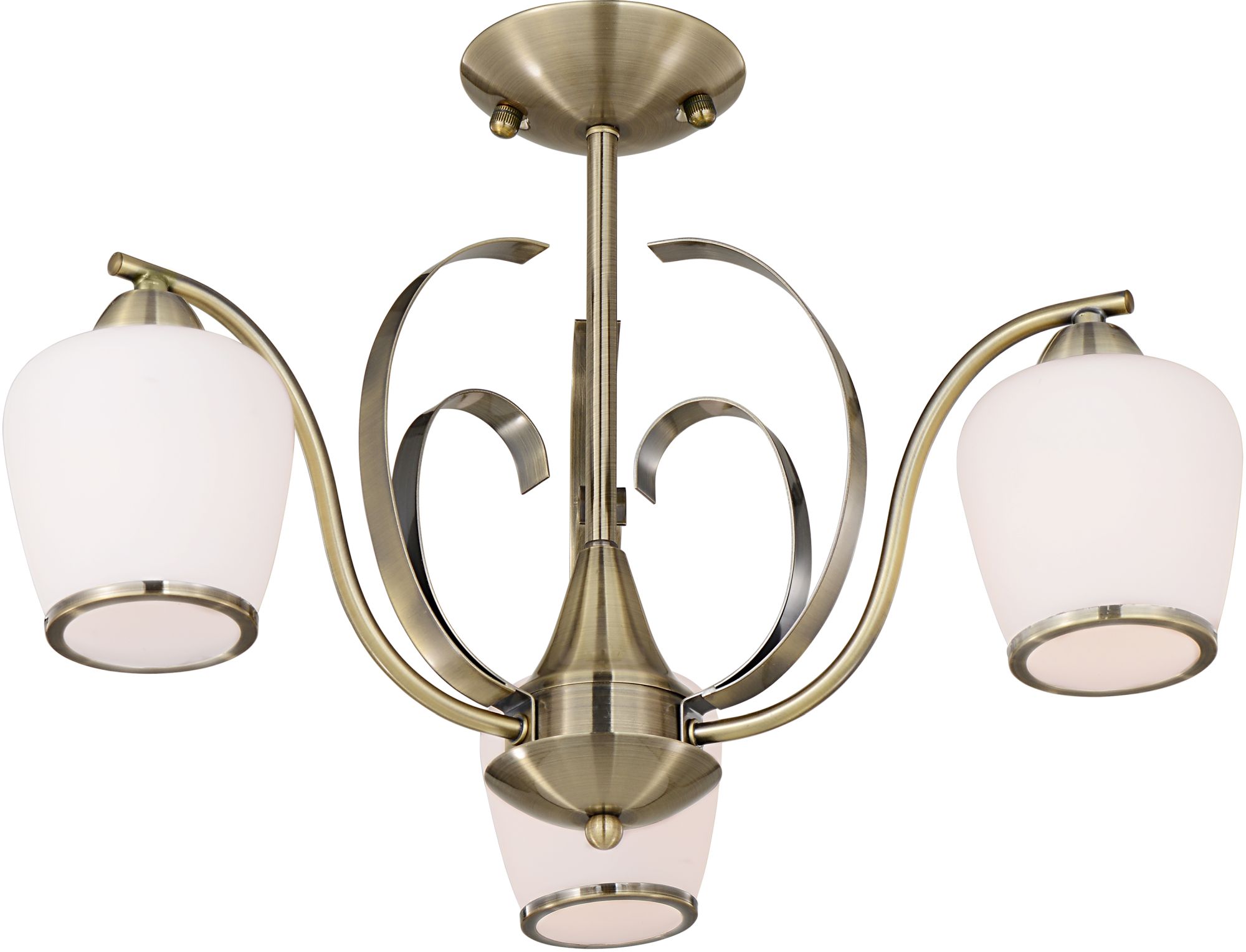 Darmowa Dostawa - Lampa podsufitowa 3x60 W biały Candellux Opera 3354951