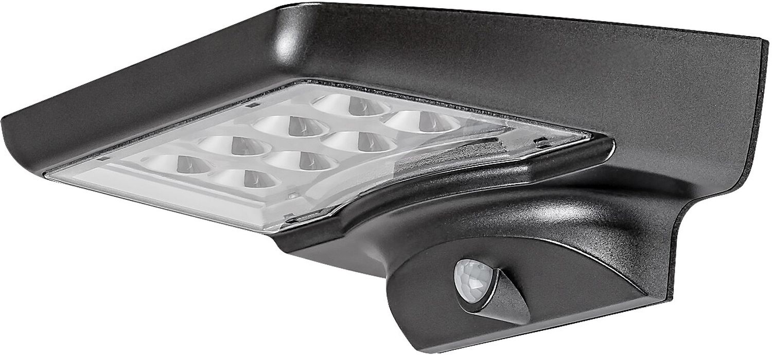Darmowa Dostawa - Kinkiet solarny 1x4 W czarny Rabalux Moselle 77014