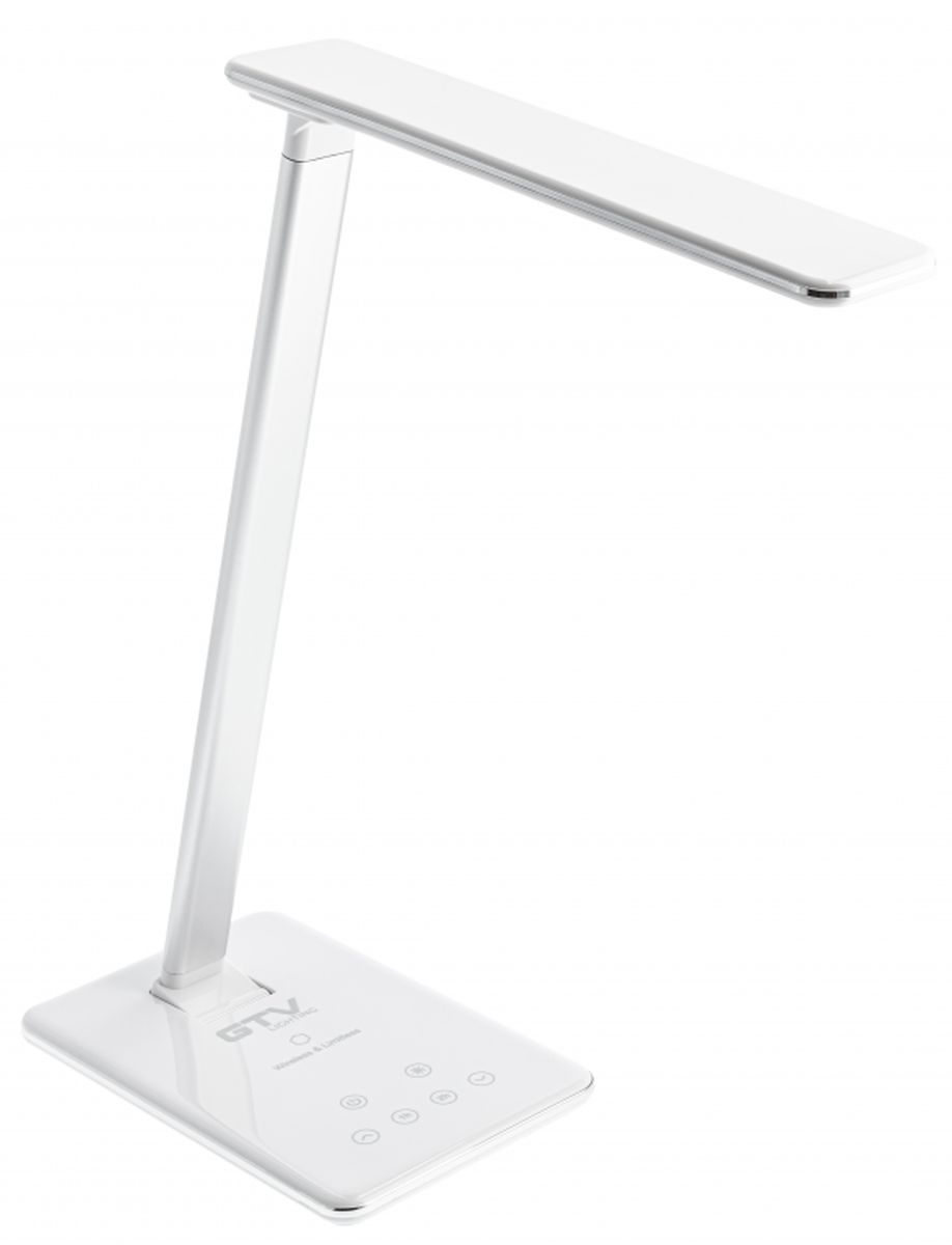 Darmowa Dostawa - Lampa biurkowa 1x6 W biała GTV Tritton LBTRIT6W00DEC
