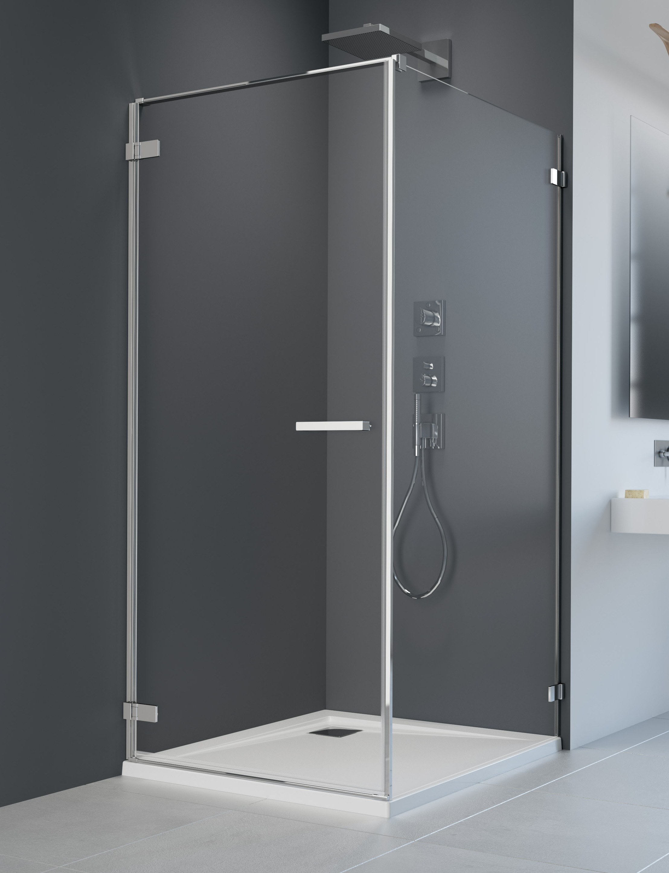 Darmowa Dostawa - Ścianka prysznicowa 110 cm Radaway Arta KDJ 3860230301