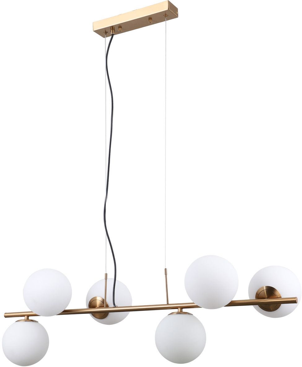 Darmowa Dostawa - Lampa wisząca 6x5 W złota Italux Raddi PND55106HBR