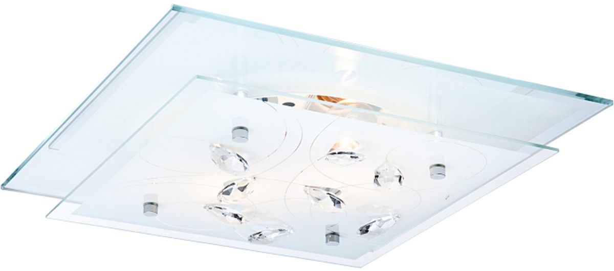 Darmowa Dostawa - Plafon 2x60 W biały Globo Lighting Jasmina 404082