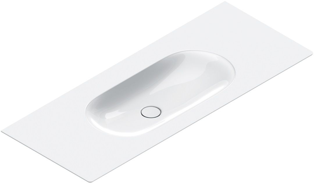Darmowa Dostawa - Umywalka 125x50 cm prostokątna ścienna-meblowa-z blatem biała Catalano Sfera 0521261001