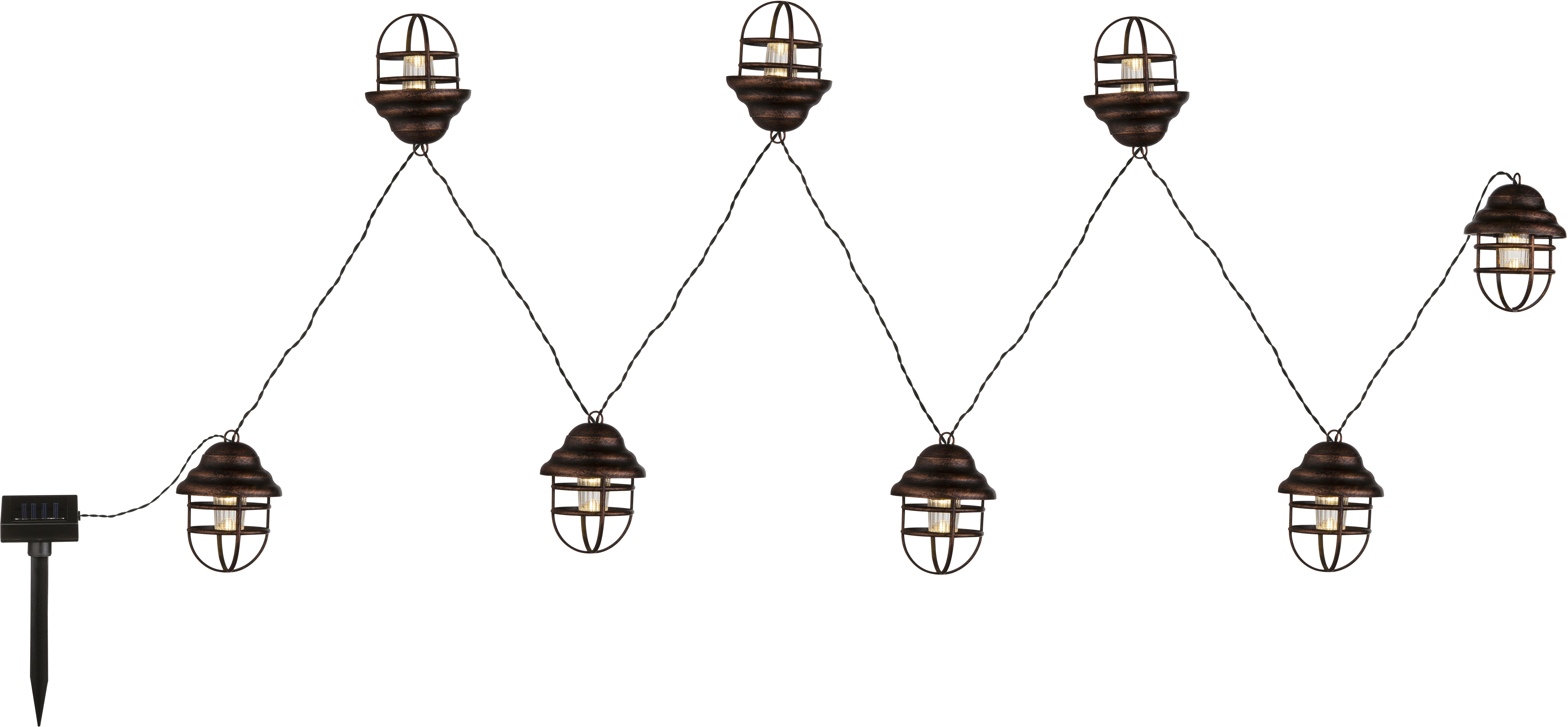 Darmowa Dostawa - Girlanda zewnętrzna 1x0.06 W czarny Globo Lighting Solar 330598