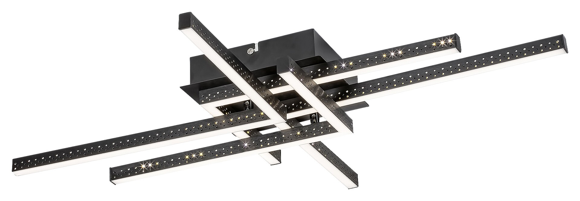 Darmowa Dostawa - Lampa podsufitowa 4x35 W biała-czarna Rabalux Casimir 5268
