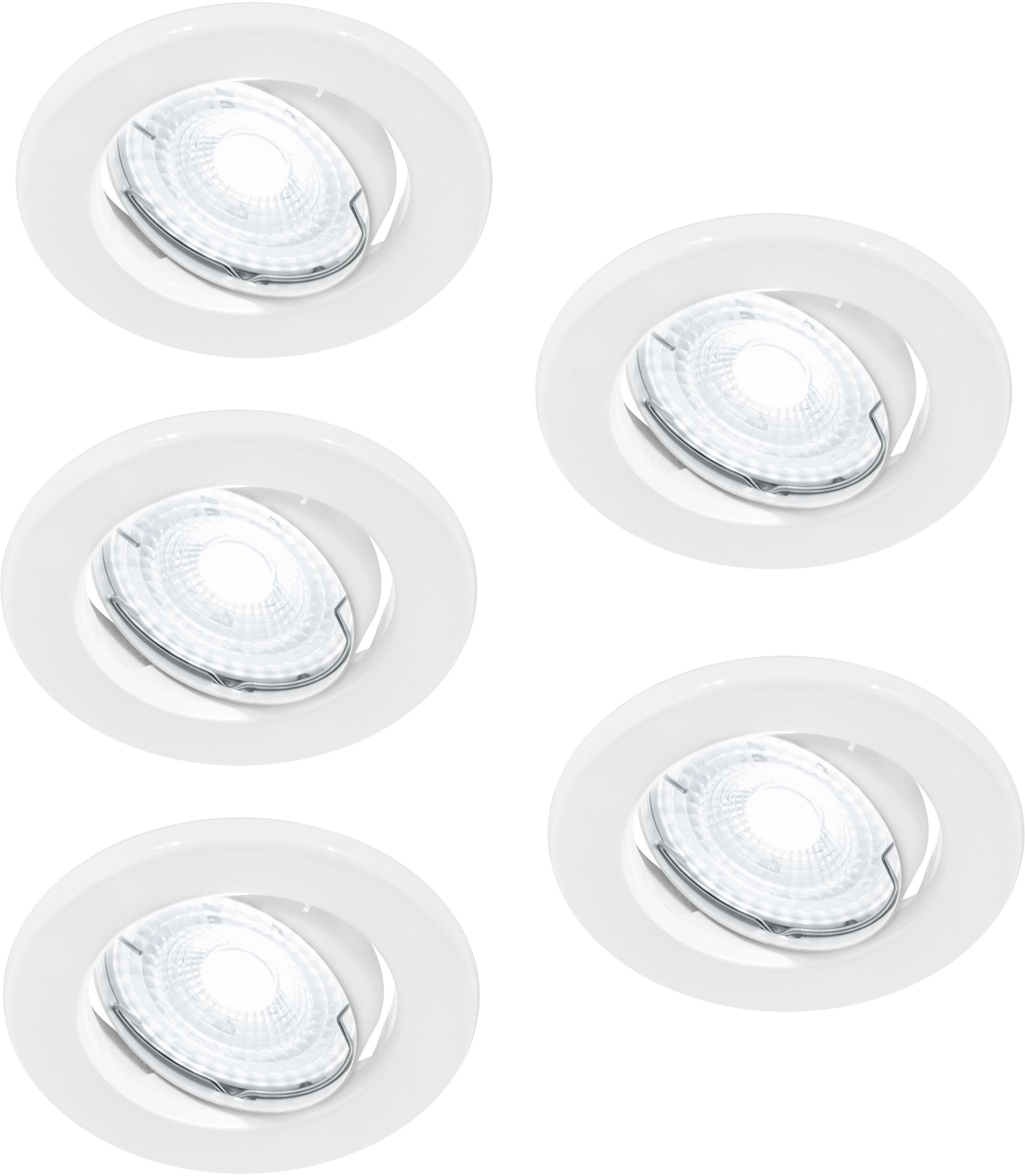 Darmowa Dostawa - Lampa do zabudowy 5x4.7 W biały Nordlux 49760101