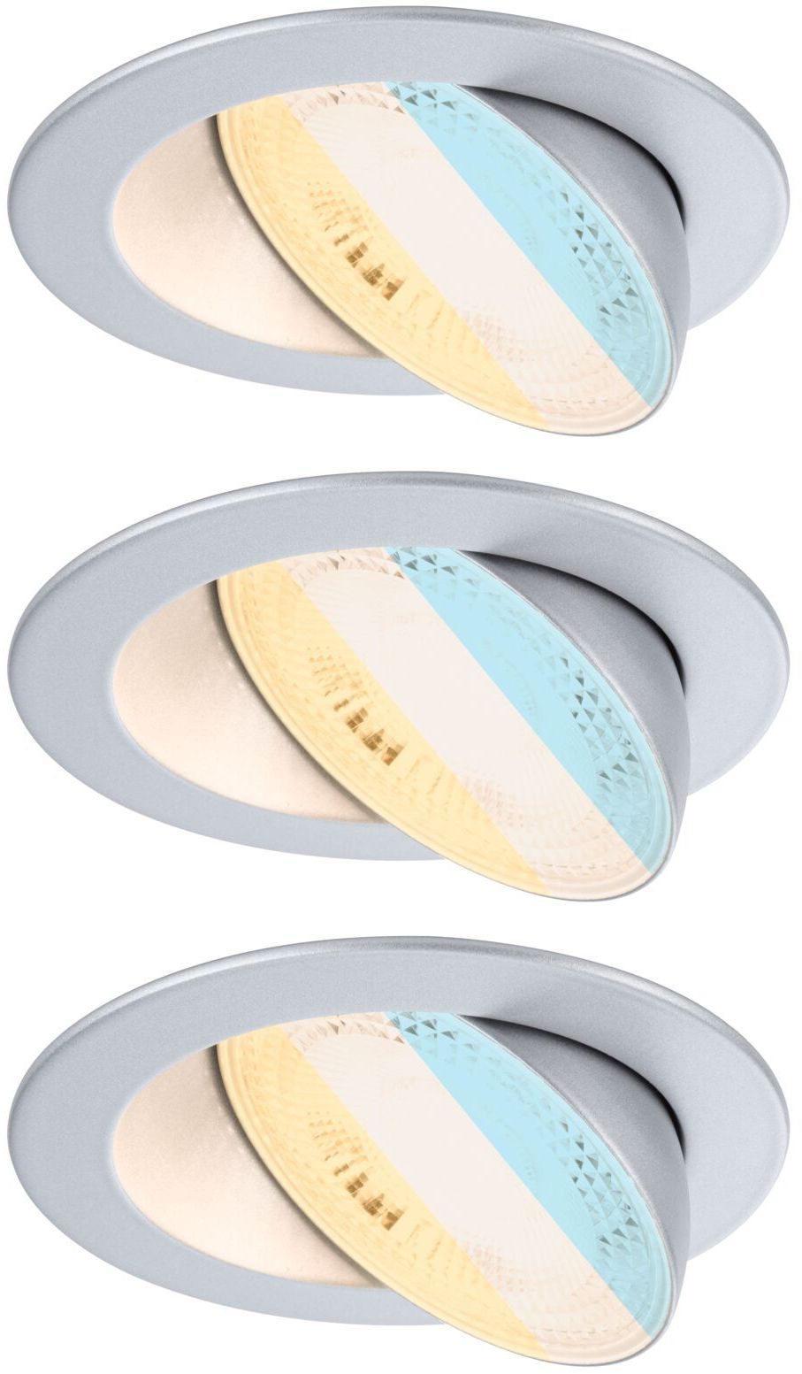 Darmowa Dostawa - Lampa do zabudowy 3x5 W chrom Paulmann Anmus 92256