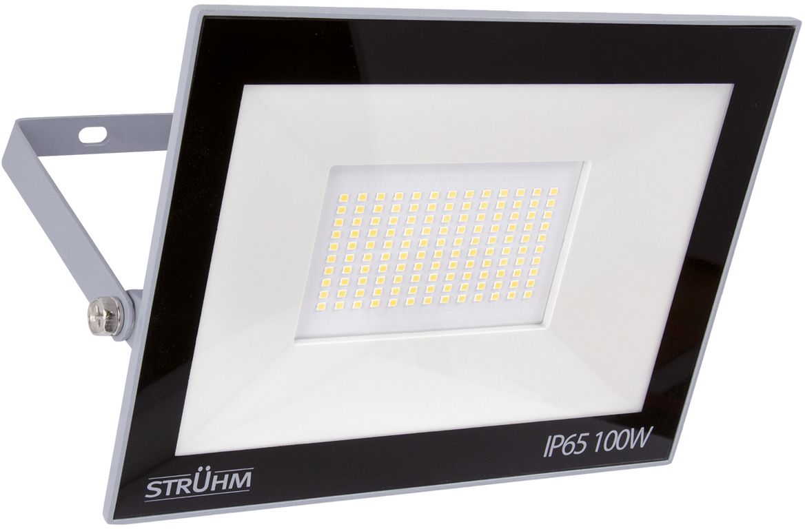 Darmowa Dostawa - Naświetlacz 100 W 6200k szary Strühm Kroma 03704