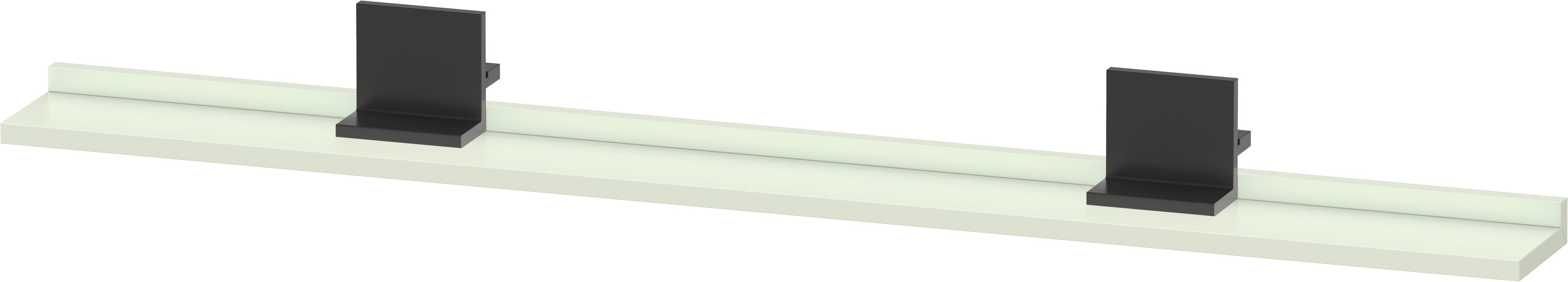 Darmowa Dostawa - Półka 120 cm czarna-zielona Duravit Sivida SV74340BDHH0000