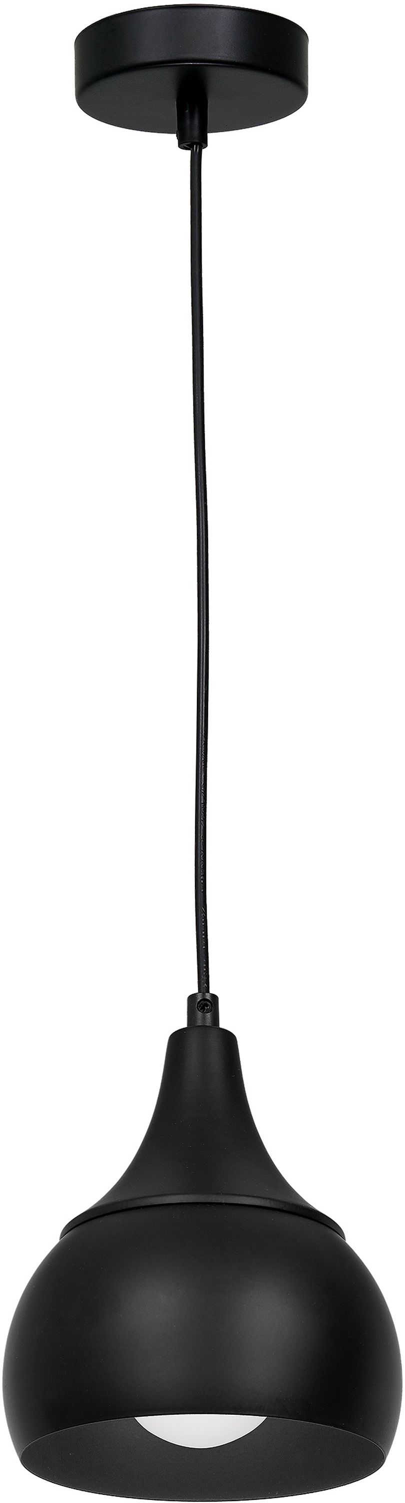 Darmowa Dostawa - Lampa wisząca 1x60 W czarny Luminex Aktan 3374