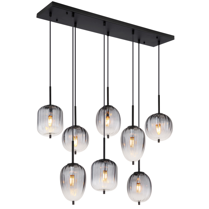 Darmowa Dostawa - Lampa wisząca x40 W czarna Globo Lighting Attila 152158