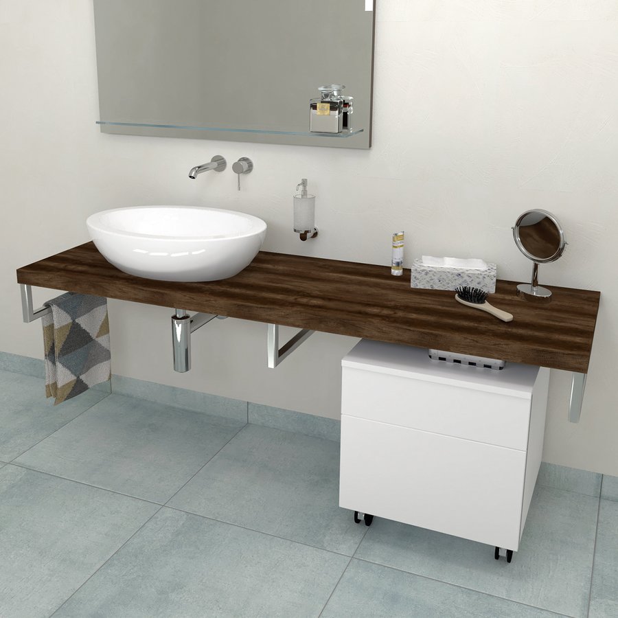 Darmowa Dostawa - Blat 130x49.5 cm dąb Sapho Avice AV1311