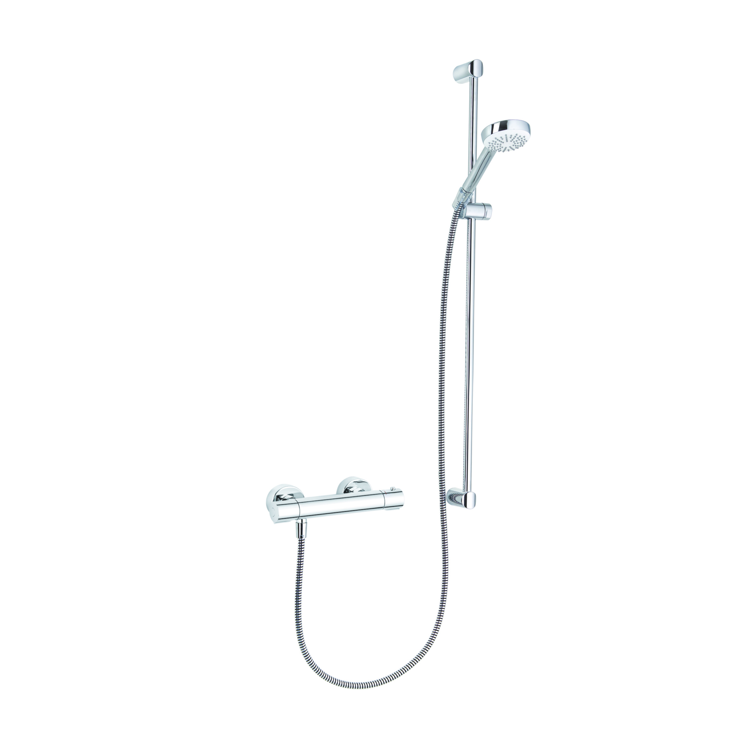 Darmowa Dostawa - Zestaw prysznicowy ścienny chrom Kludi Logo Shower Duo 685780500
