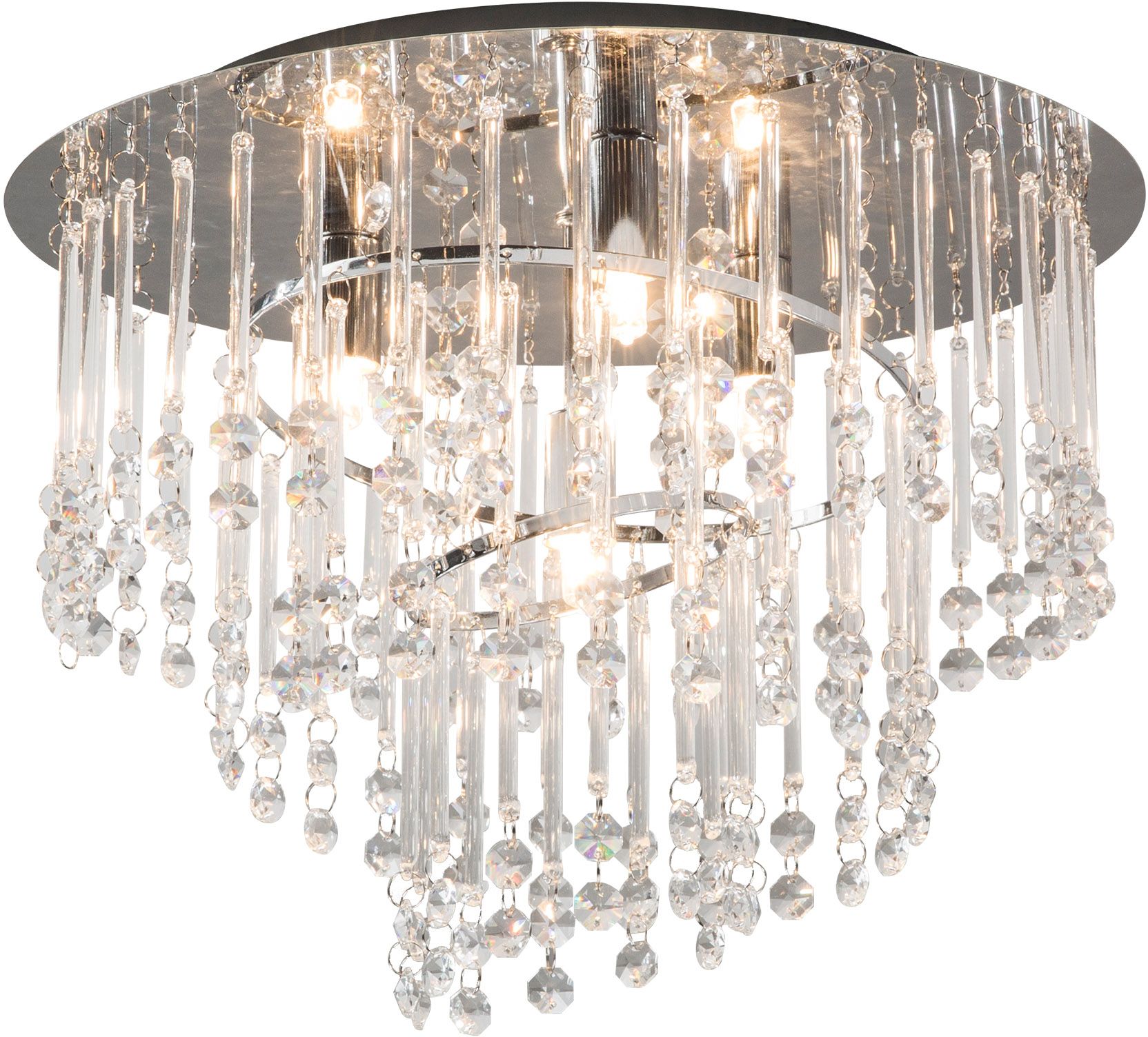 Darmowa Dostawa - Lampa podsufitowa 4x25 W chrom Zuma Line Terre 19154M