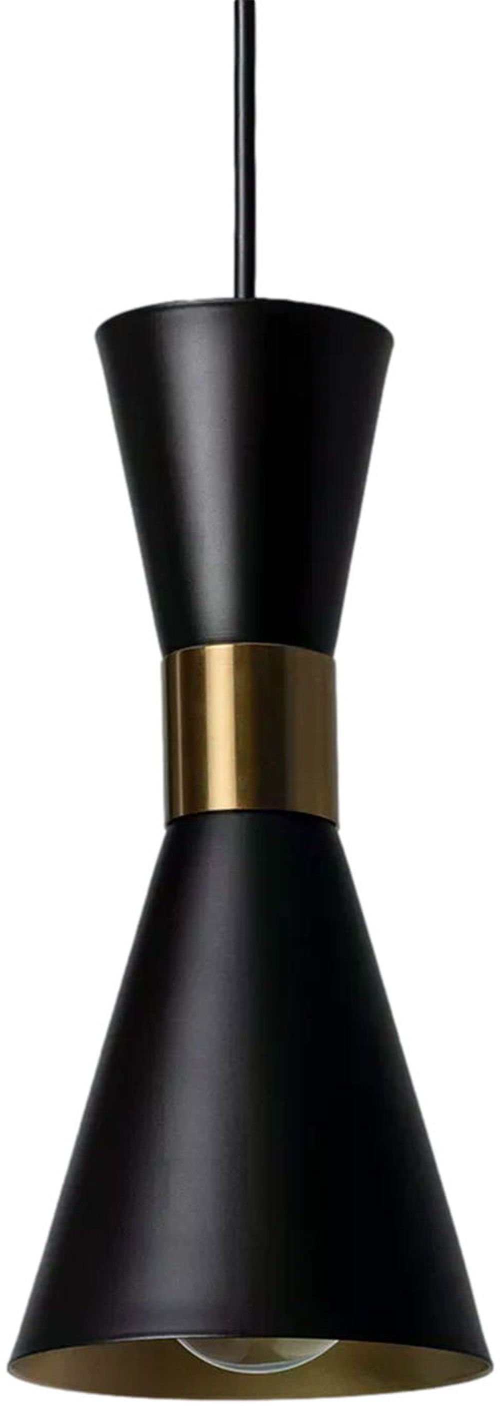 Darmowa Dostawa - Lampa wisząca 1x40 W czarny Abruzzo Librio ABRKWSZ2E27